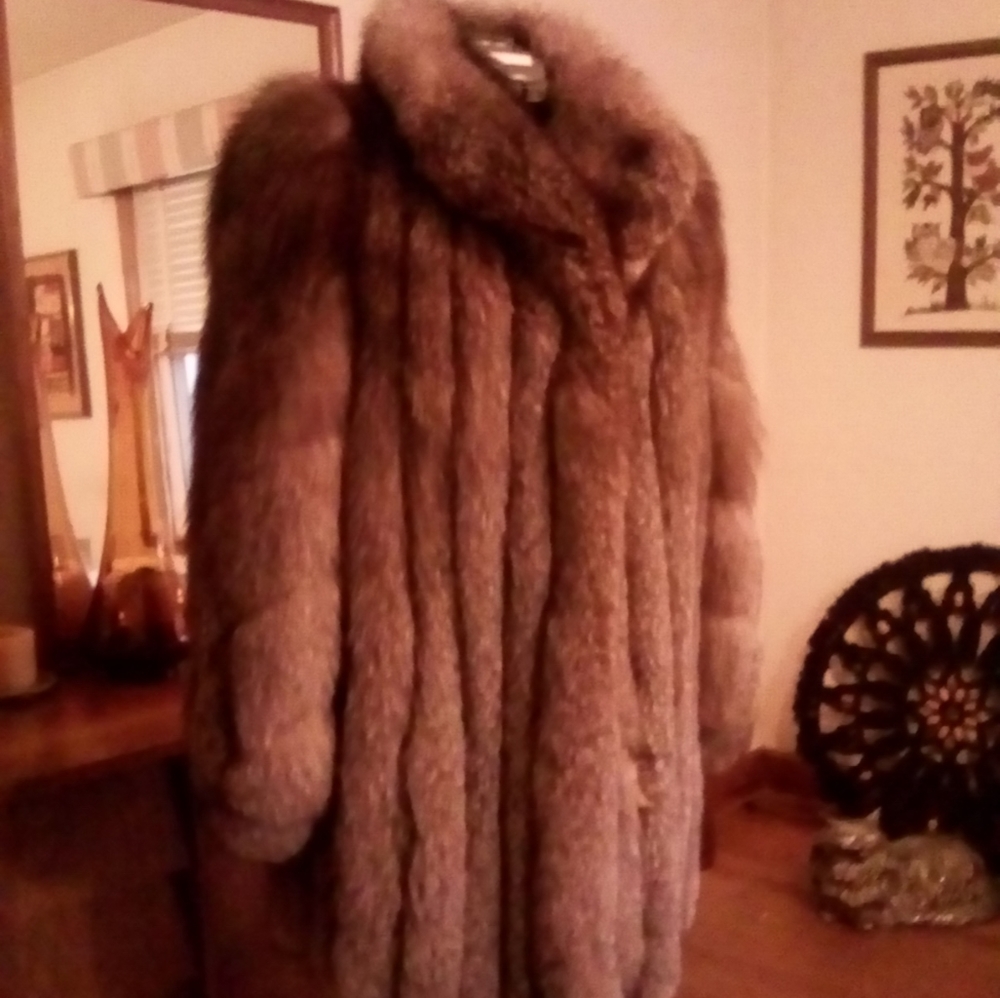 Vintage Fox Fur Coat